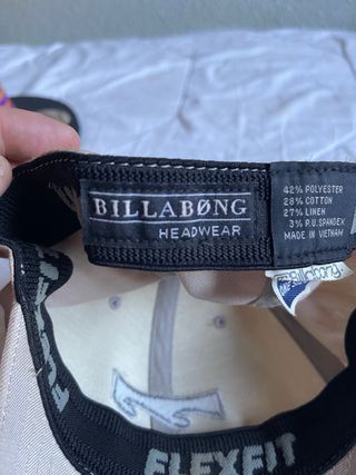 Gorra Billabong Beige y Gris