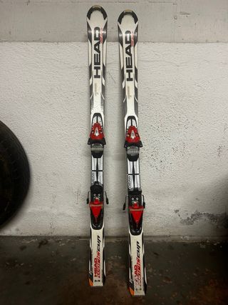 Esquís HEAD 130 Junior con fijaciones
