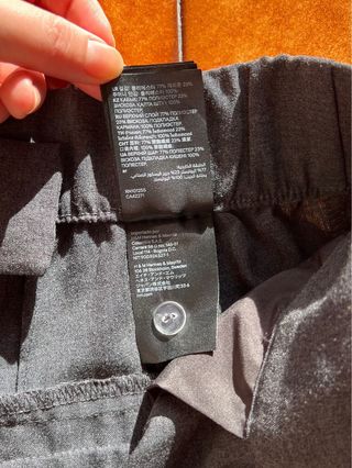 Pantaloni H&M grigi con pinces - Taglia L