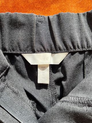 Pantaloni H&M grigi con pinces - Taglia L