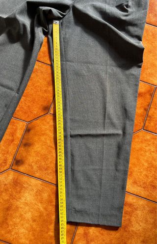 Pantaloni H&M grigi con pinces - Taglia L