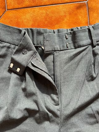 Pantaloni H&M grigi con pinces - Taglia L