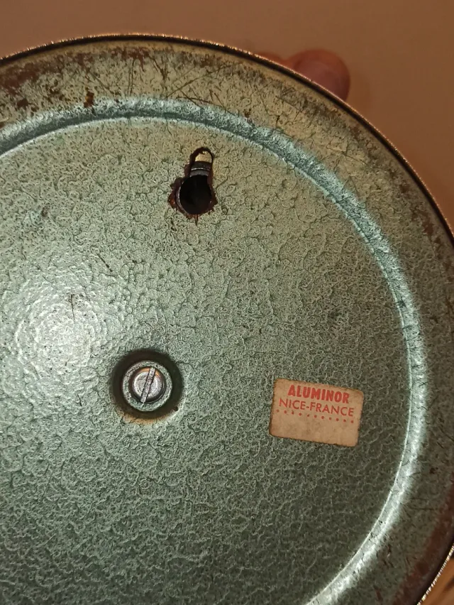 Lampada da tavolo ALUMINOR anni '60