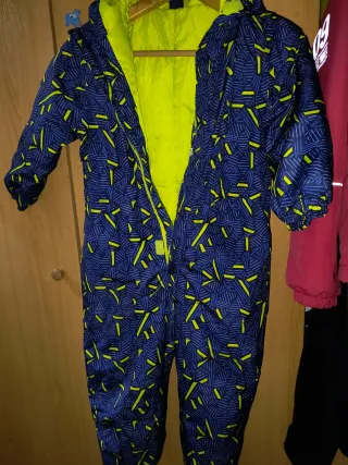 Mono infantil azul y verde