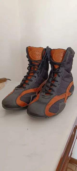 Alviero Martini Stivaletti Bambina Pelle Neri 35