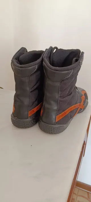 Alviero Martini Stivaletti Bambina Pelle Neri 35