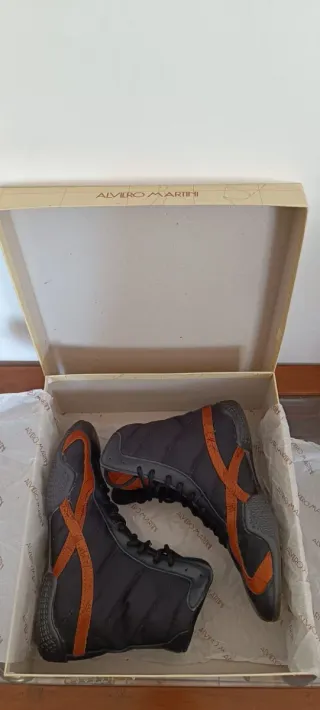 Alviero Martini Stivaletti Bambina Pelle Neri 35