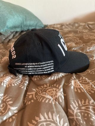 Gorra DSQUARED2 ICON Negra