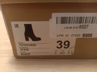 Botines Gioseppo Negros