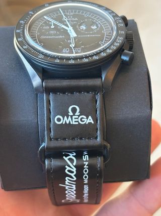 reloj omega x swatch moonphase