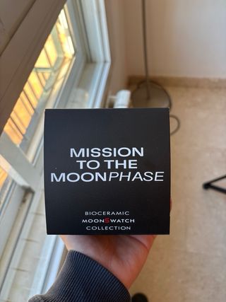 reloj omega x swatch moonphase