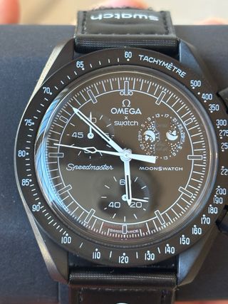 reloj omega x swatch moonphase