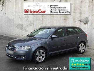 A3 SPORTBACK 2.0 TDI 140 CV * 1 DUEÑO Y LIBRO *