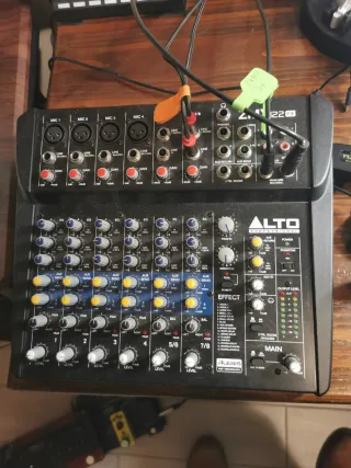 Mixer Audio Alto ZMX122FX
