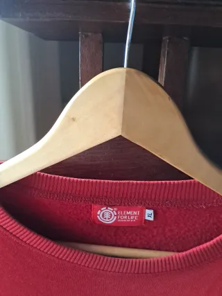 Sudadera Element roja
