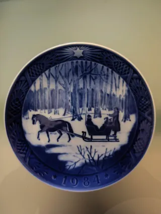 Piatti Natale Royal Copenhagen 1984-1986