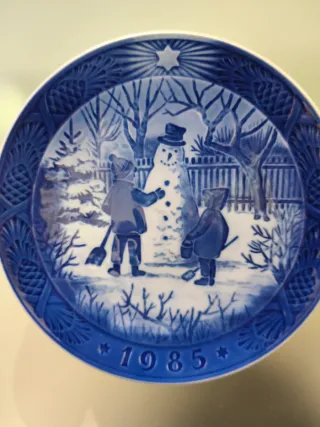 Piatti Natale Royal Copenhagen 1984-1986