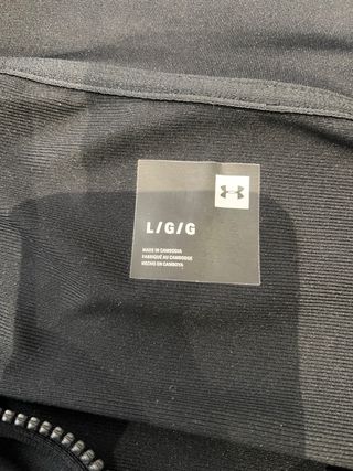 Chándal Under Armour Negro y Blanco