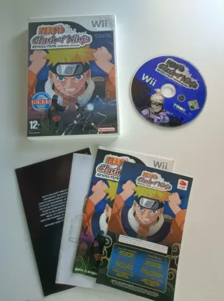 Juego Wii Naruto: Clash of Ninja Revolution