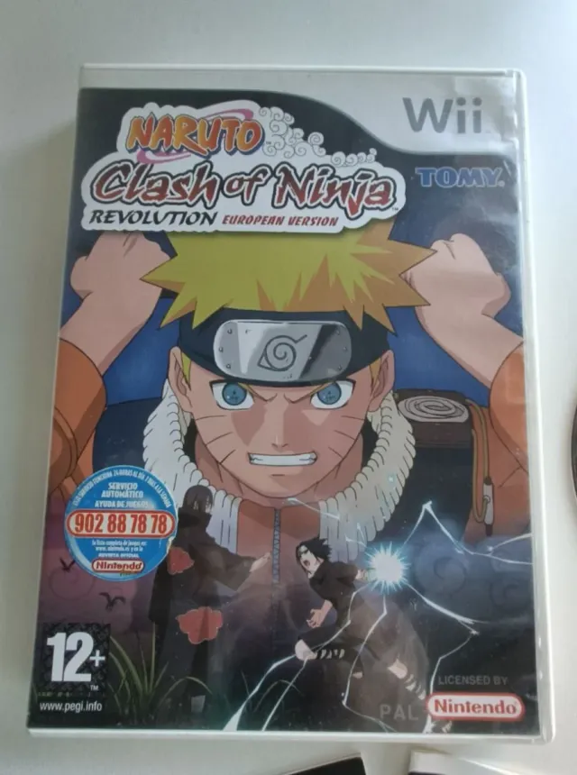 Juego Wii Naruto: Clash of Ninja Revolution