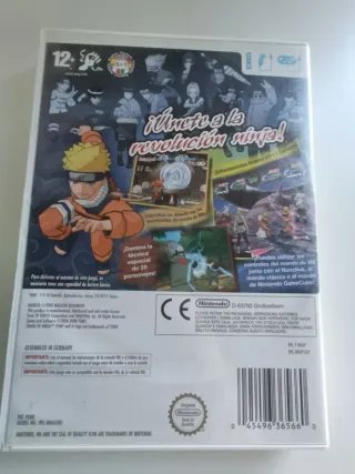 Juego Wii Naruto: Clash of Ninja Revolution