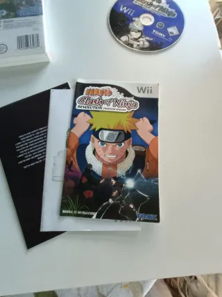 Juego Wii Naruto: Clash of Ninja Revolution