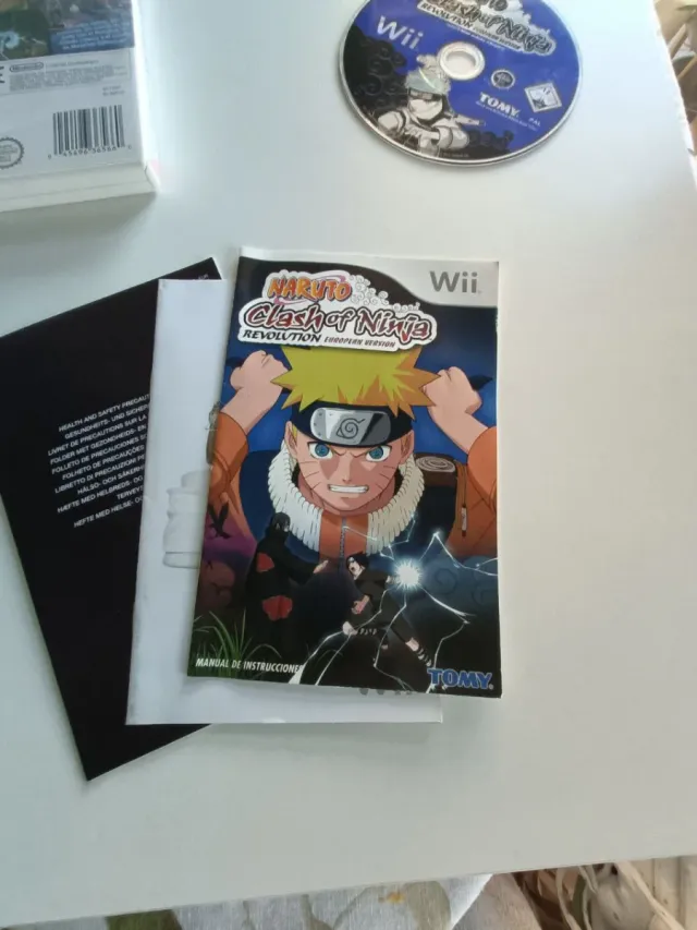 Juego Wii Naruto: Clash of Ninja Revolution