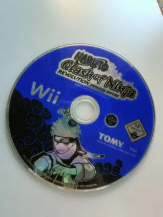 Juego Wii Naruto: Clash of Ninja Revolution