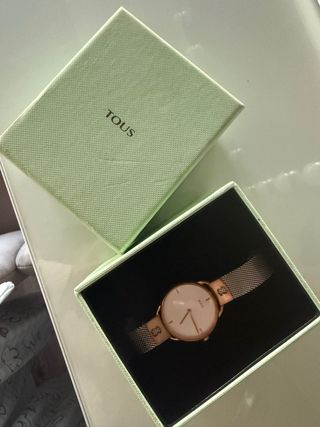 Reloj Tous Dorado y Rosa