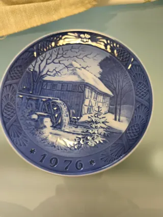 Piatti Natale Royal Copenaghen 1976-1978