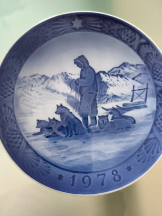 Piatti Natale Royal Copenaghen 1976-1978