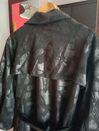 Abrigo largo mujer Neslay negro