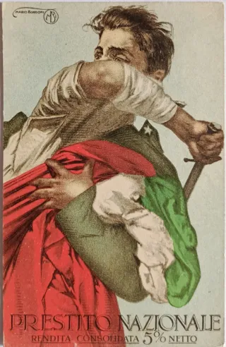Cartolina PRESTITO NAZIONALE