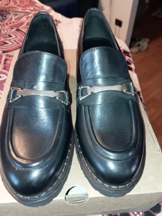 Mocassini donna n.38 neri