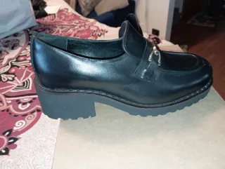 Mocassini donna n.38 neri