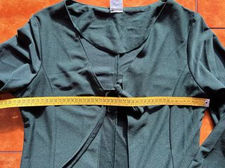 Cardigan verde con nodo taglia S