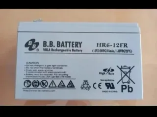 Batería 12V 6Ah VRLA Recargable