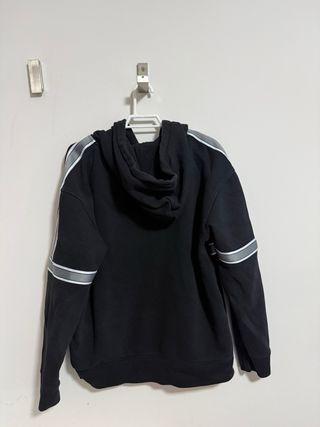 Sudadera Hollister Negra con Rayas