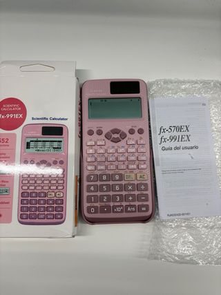 Calculadora Científica Fx-991ex Rosa