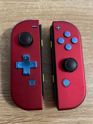 Joycons Nintendo Switch Rojo y Azul