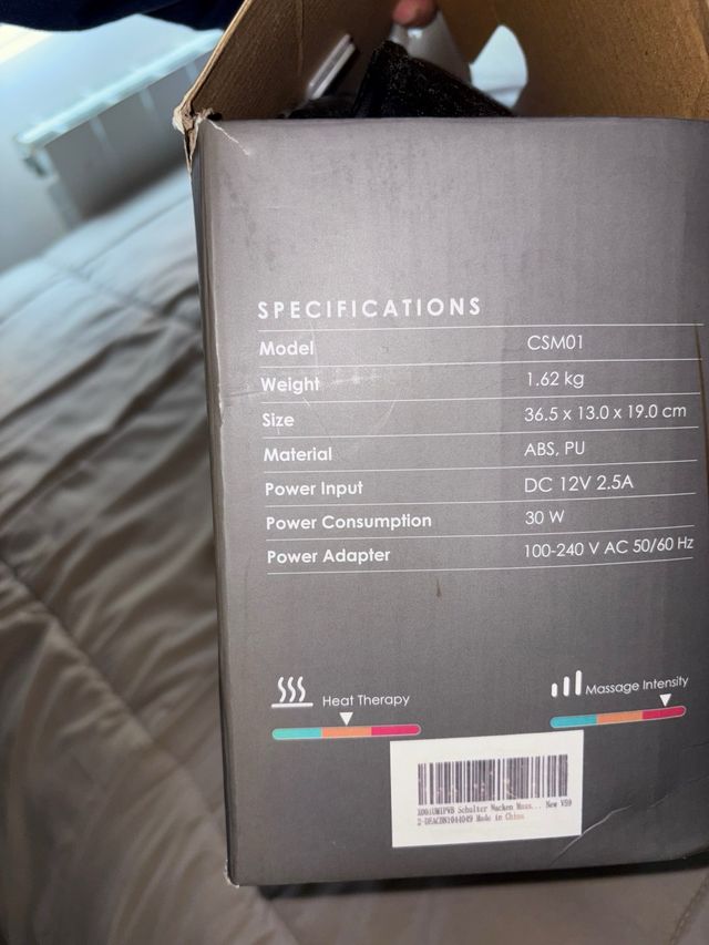 masajes maquina nueva