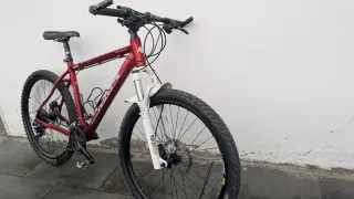 Bicicleta Montaña BTT Roja