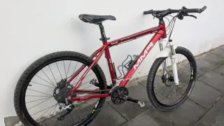 Bicicleta Montaña BTT Roja