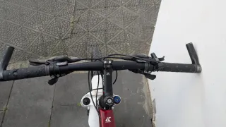 Bicicleta Montaña BTT Roja