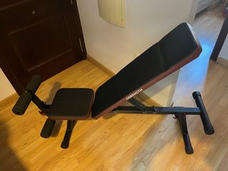 Banco de pesas y abdominales Decathlon