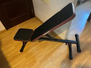 Banco de pesas y abdominales Decathlon