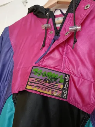 Chubasquero Adidas Vintage Multicolor