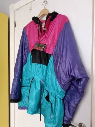 Chubasquero Adidas Vintage Multicolor