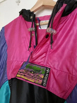 Chubasquero Adidas Vintage Multicolor