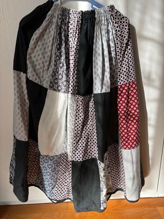 Traje de Baserritarra Rojo y Blanco